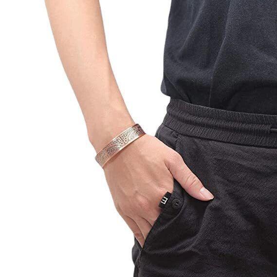 Herren Vintage Europäischer & Amerikanischer Stil Magnetisches Legierungsarmband