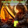 Frog Night Light Lampeez Nursing Light Silicone Night Light Timer Setting Table Lamp Bedside USB Rechargeable Safe Dimmable Birthday Gift