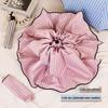Compact Dual-Use Women's Parasol: Rain & Sun Protection, UV Shield, Korean Style, Fresh Folding Design, Elegant & Practical.