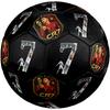 Ronaldo's Golden Cr7 Logo Size 5 Soccer Ball Machine Sewn Indoor/Outdoor Universal Football Unique Gift for Soccer Lovers Birthday/Christmas Wedding P