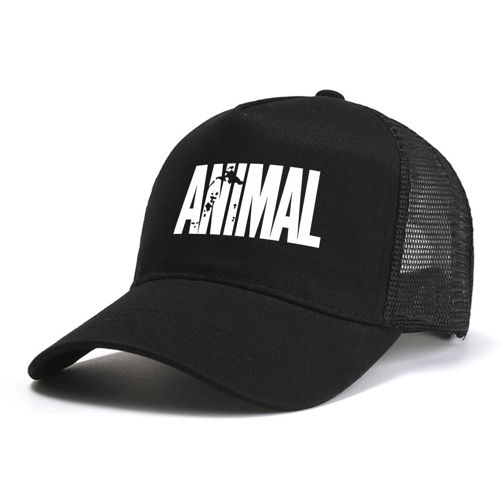 TIER Buchstabendruck Baseballkappe Herren Sommer Sportmütze Mode Damen Netz Atmungsaktiv Sonnenschutzmützen Outdoor Lässig Cool Truckerhut