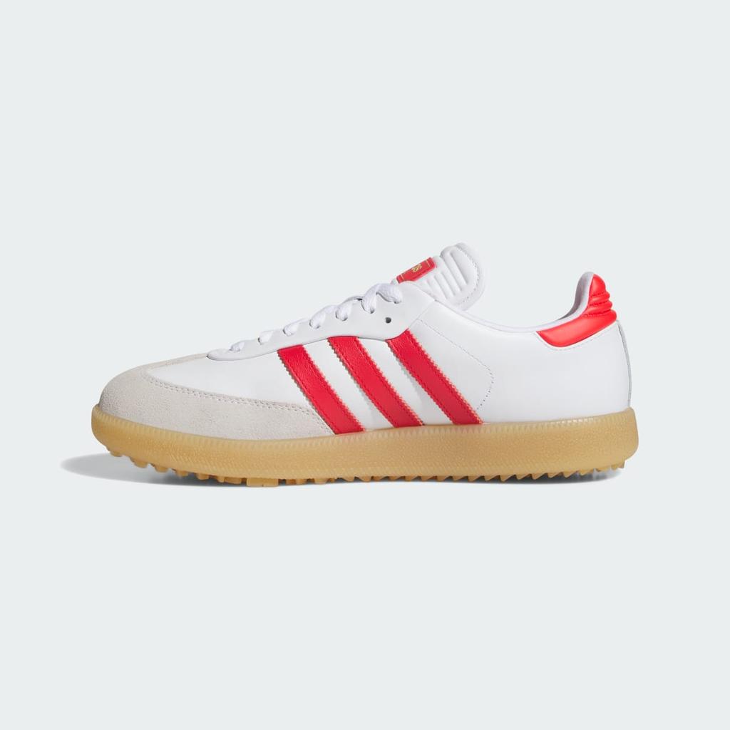 adidas Samba Golf KJ5430 Unisex Originals Sneakers Cloud White / Pure Ruby / Gum