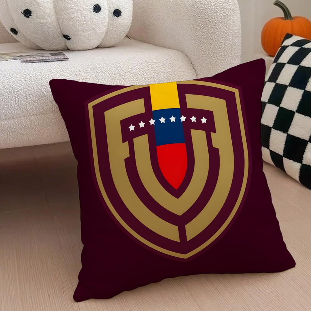 Simple fashion flag style VVenezuelas Cushion Cover Linen Pillow Case Soft Breathable Protective Couch Room Decoration