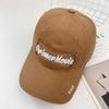Circumferenceon Head Big Baseball Cap With Embroidered Lettering For Daily
