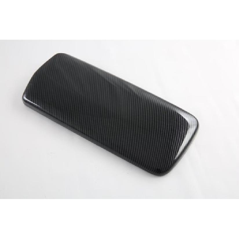 Carbon Fiber Center Armrest Box Panel Lid Cover Trim For -2025 Toyota Prius
