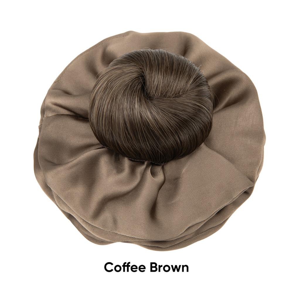 Elegant Influencer-style Hair Tie Synthetic Natural-looking Artificial Flower Bun  for Daily Use