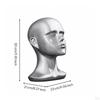 Realistic Mannequin Head With Ear Holes Hairpiece Holder Versatile Hat Display Stand for