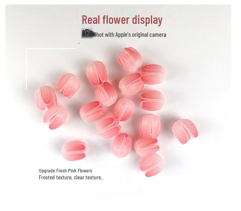 DIY Tulip LED Night Light Kit - Handmade Bedroom Ornament for Qixi Festival or Birthday Gift