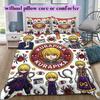 Hunter Various Sizes Bedding Set Duvet Cover Print 3pcs Cartoon Children's Gift Extra Large Size New