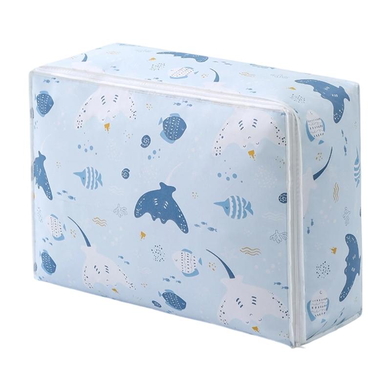 

Sturdy Zippered PEVA Storage Organizers for Bedding Clothes Toy Travel Accessory L SIZE