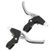 2PCS Mountain Bike Folding Brake Levers All Aluminum Alloy Variable Speed Racing Brake Handle