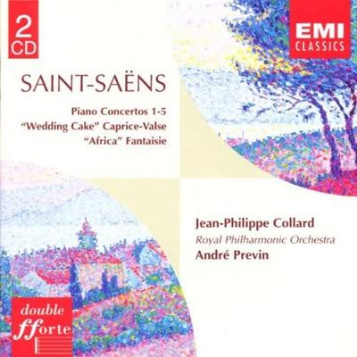CD SAINT-SAENS, PREVIN, ROYAL PHILHARM - Saint-Sa?ns: Piano Concertos 1-5 /  5733562 EMI Classics 1999 EU Classical Used