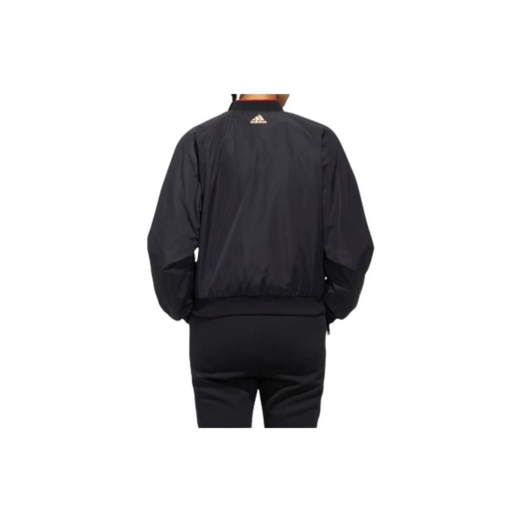 adidas CNY Series Wv Jacket With Fleece Lining Women Outerwear Black FU6237