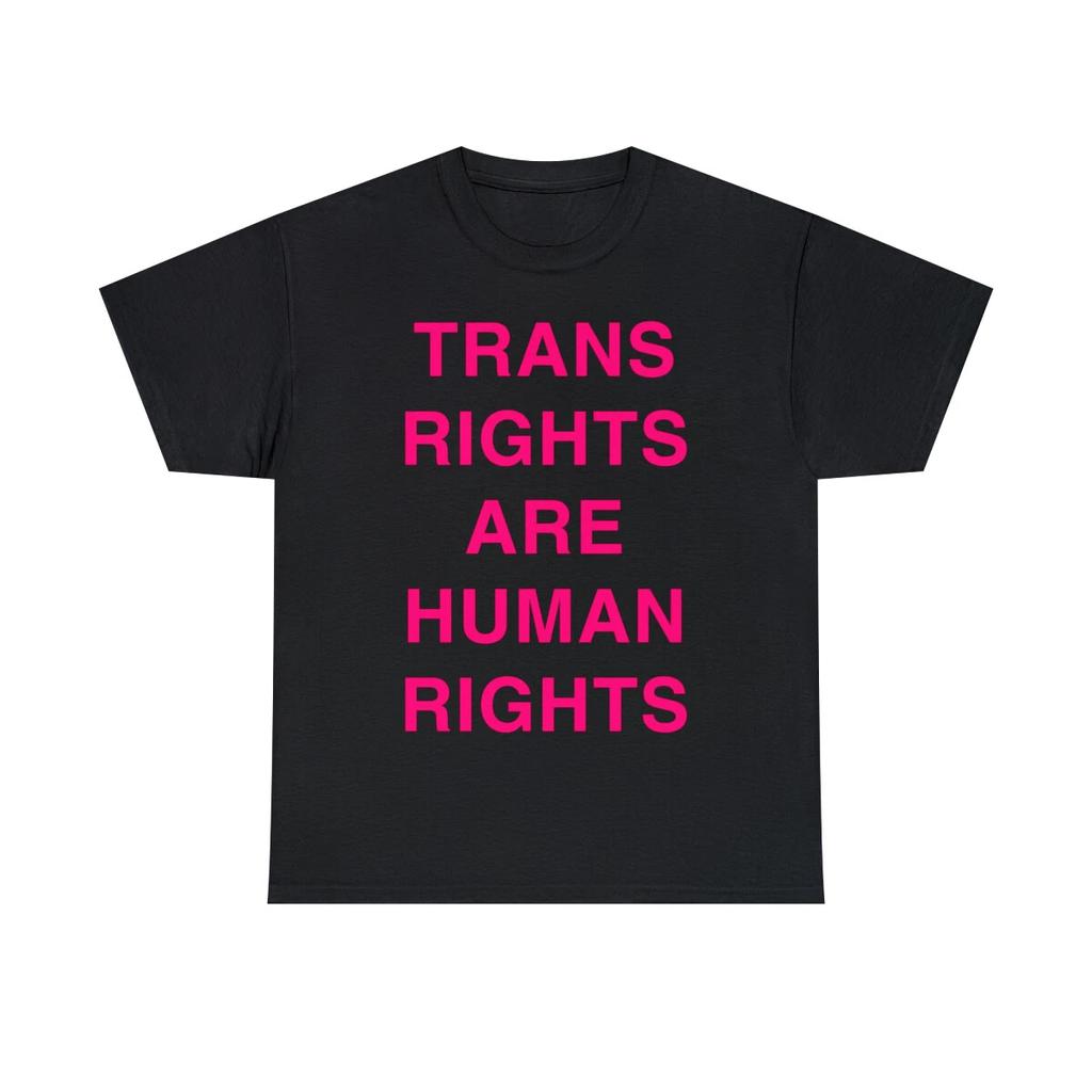 Trans Rights Are Human Rights Graphic Tee Shirt, S-5XL