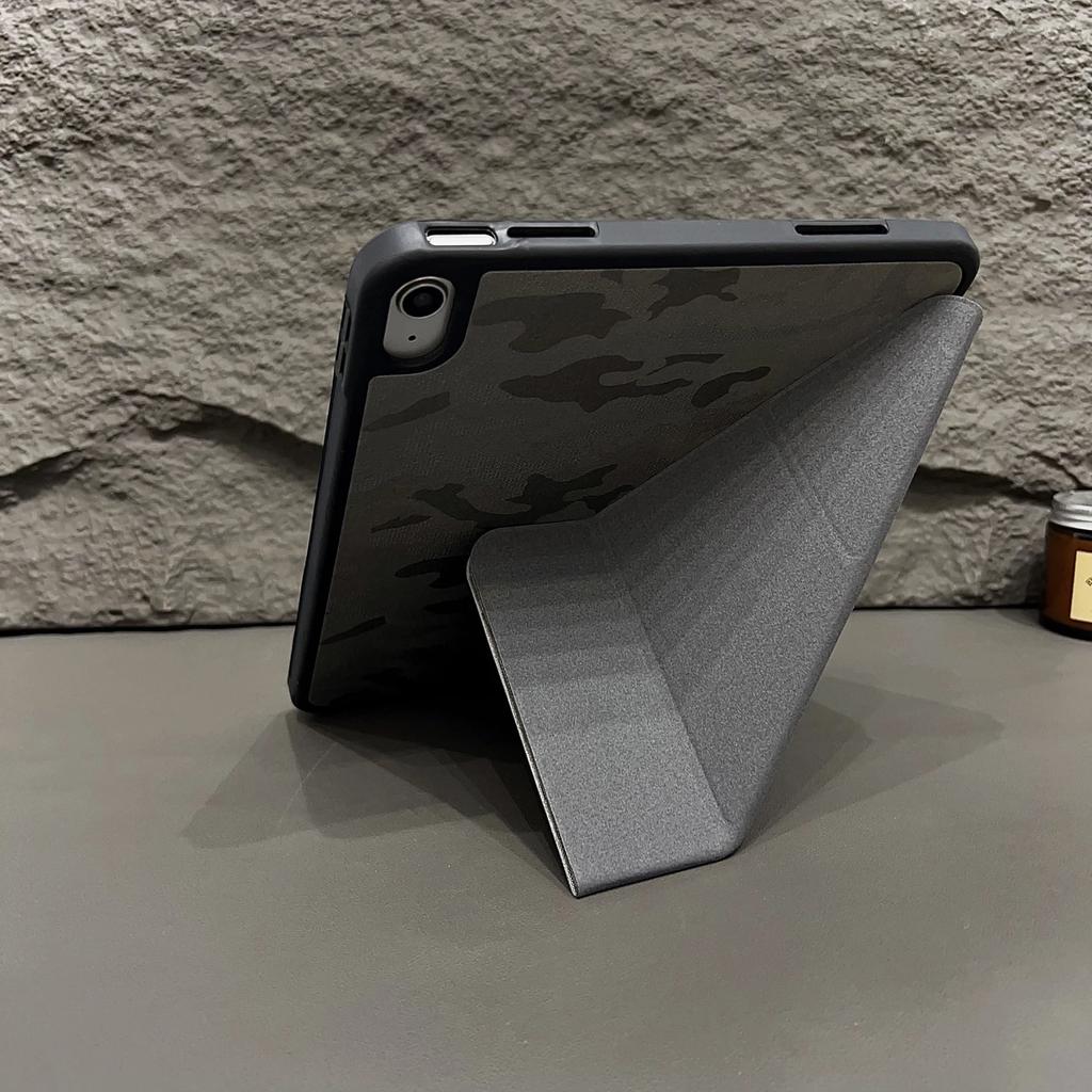 Stand Tablet Case for IPad 6 7 8 9 10th 11th Generation 10.2 10.9 11 Inch Case Air Pro Mini 3 4 5  2025 A16 Camouflage Cover