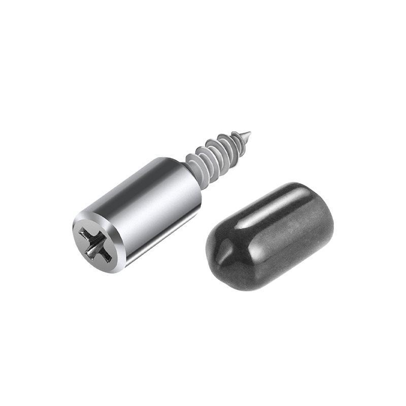 10/50 Sets Regalbodenträger mit Hülse Selbstschneidende Schrauben für Küchenschrank Laminatboden Haus Holzbearbeitungsprojekte