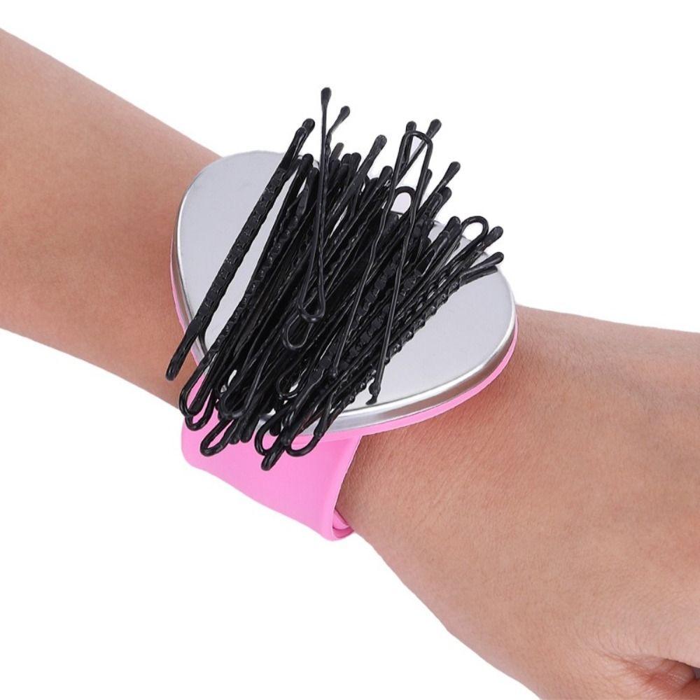 Silicone Hair Clip Holder Magnetic Silicone Wrist Strap Styling Tools Pin Cushion Storage  Sewing