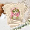 Mitsuri demon slayer t-shirts women harajuku Tee female comic designer funny clothes