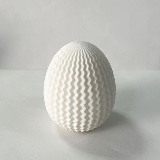 Uovo Labirinto Stampato in 3D Giocattolo Antistress Educativo Contenitore Scatola Portaoggetti Uovo Labirinto Giocattolo Fidget Decorazione Pasquale Casa Ufficio