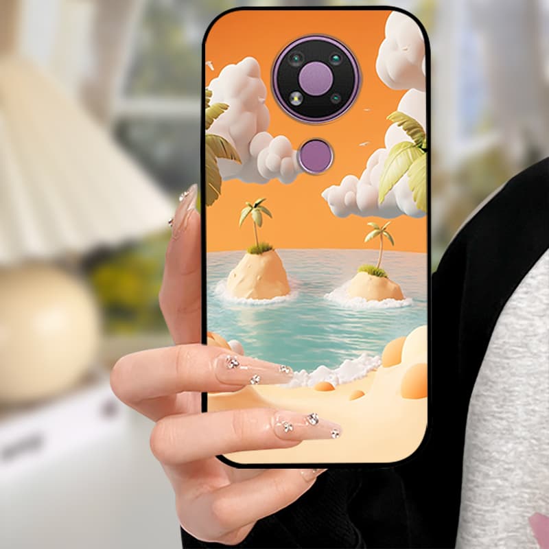 Capa For Nokia 5.4 Cases Black Silicon Soft TPU Phone Case For Nokia 5.4 5.1 7.1 Protective Camera Coque Nokia5.4 Back Shells