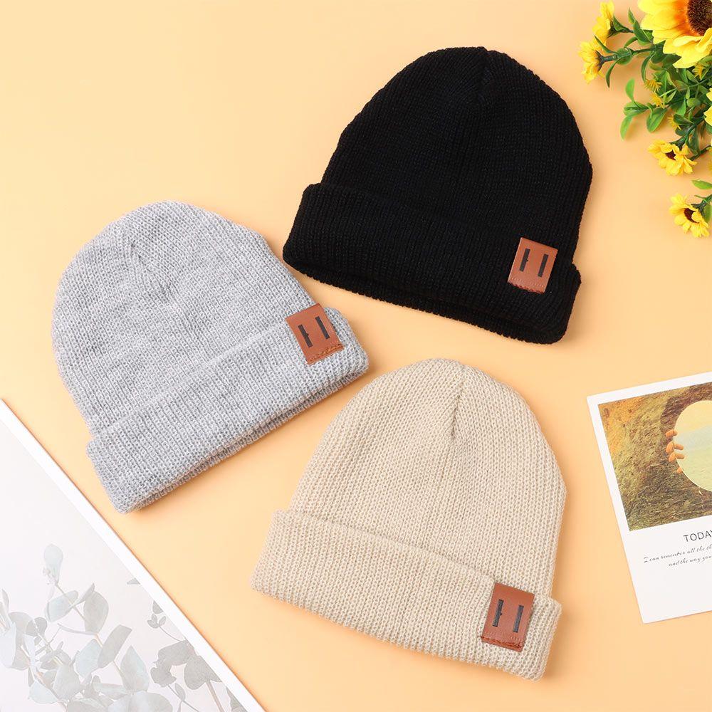 Warm Cold Proof Parenting Winter Hat Knitted Hat Kids Beanie Baby Cap