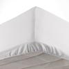 Microfiber Fitted Sheet "Oscar" 140x190cm White