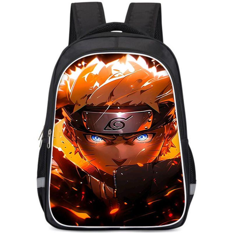 Naruto Large Capacity 3d Backpack Lightweight Burden-reducing School Bag For Kids