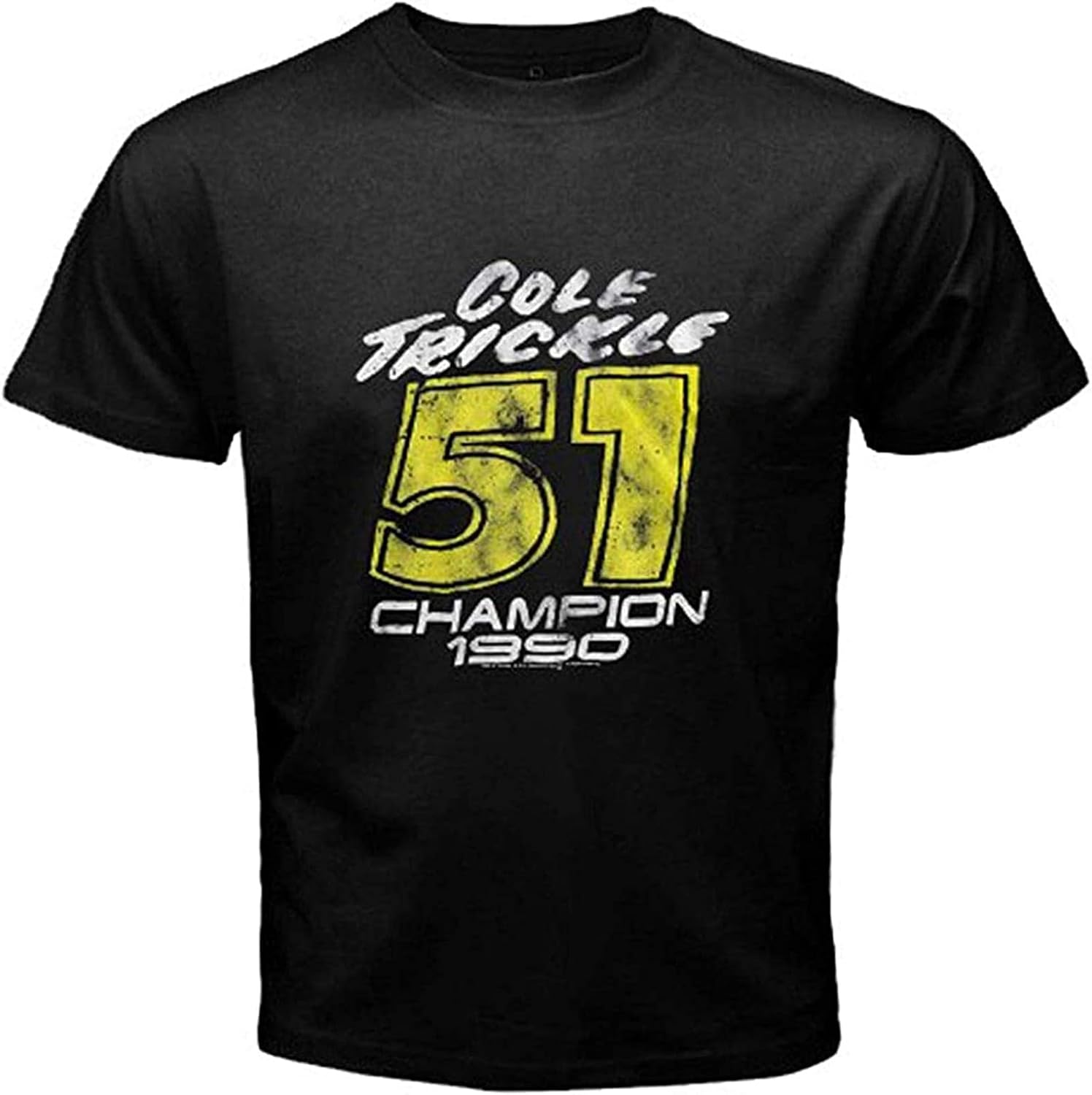 Cole Trickle Days of Thunder Men T Shirt Printed Tee Top Camiseta Short Sleeve S чёрный