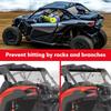 For Can-am Maverick X3 Max Turbo R RR 4x4 XMR XDS XRC XRS X DS RS 715006387 Clear Rear Windshield Net UTV Window 2017-2024