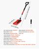 Snow Shovel for Driveway, 22cm Foldable Snow Shovel with D-shaped Handle, , 36-40 in Adjustable, Lightweight Aluminum Alloy Snows Removal Tool, Reduce