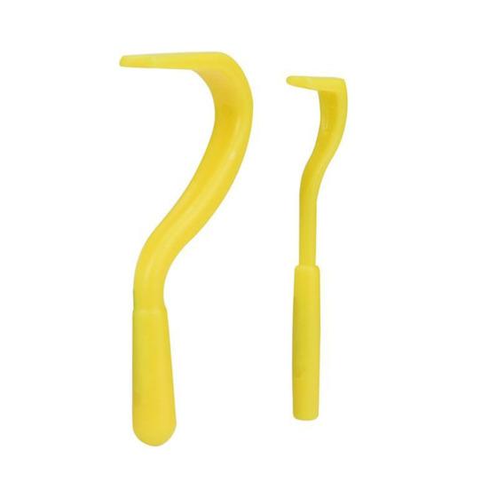 2 Pcs/Set Tick Remover Tool Pain Free Tick Removal Tweezers Portable Plastic Tick Puller Grabber for Dogs Cats Humans
