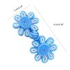 Vintage Flower Fasteners Buckle Disc Buttons DIY Clothing Decoration Garments