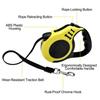 5 m Retractable Dog Lead with Automatic Braking System, Durable and Wear-Resistant Design
