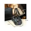 Luxury Cowhide Leather Women Handbags Female Tassel Serpentine Dumpling Portable Tote Bag Ladies Shoulder Messenger Bags New