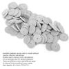 100pcs Dental Laboratory Burs Abrasive Grinding Polishing Rubber Wheel Tool (Grey Fine)