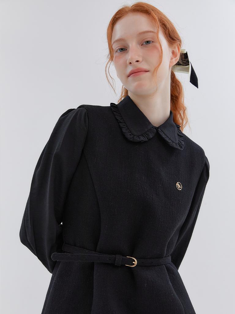 Anoetic Anc Belt Sleeveless One-Piece_Black