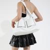 Retro Bag Women's Large-capacity New Summer Versatile Shoulder Shopping Bag Rivet Commuter Tote Bag