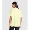 Gymshark Camiseta de Entrenamiento Oversize Amarillo Refrescante B1a7m Ybss