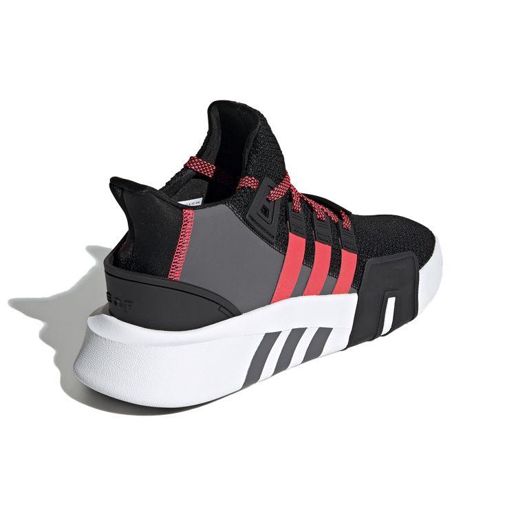 Adidas Originals Eqt Bask Adv Fabric Retro Shock Absorbing Non-Slip Breathable Low-Top Lifestyle Casual Shoes Unisex sneaker Black Gray Red BD7777