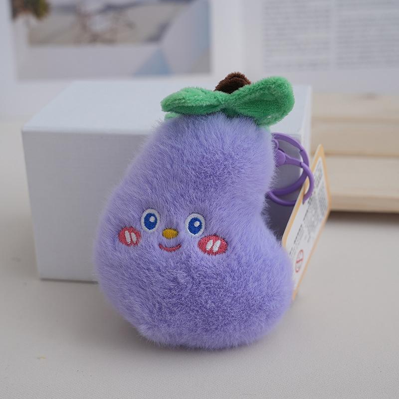 Kreative Simulation Obst Plüsch Spielzeug Anhänger Niedlichen Cartoon Obst Keychian Exquisite Rucksack Dekoration Zubehör Geburtstag Geschenke