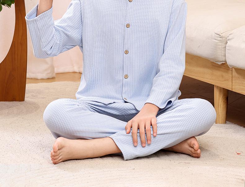 Kids' Fleece Pajama Set - Warm Cardigan with Long Sleeves for Autumn/Winter