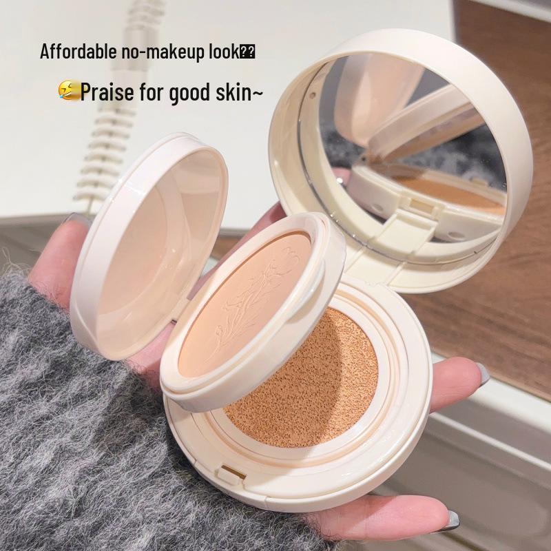 Gege Bear Double-Layer Moisturizing Brightening Loose Powder Cushion Concealer for Women