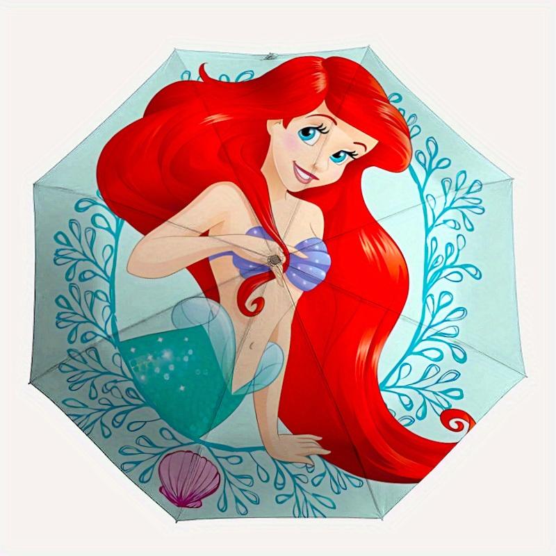 

1pc Mermaid Ariel Automatic Umbrella 8-Bone Design Compact Gear for Outdoor Travel,Perfect Gift for Friends Birthdays yy250813046