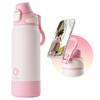 FEIJIAN 600ml/1000ml Magnetic Thermal Water Bottle Stainless Steel Leakproof Portable Thermo Bottle for Sports Travel Camping