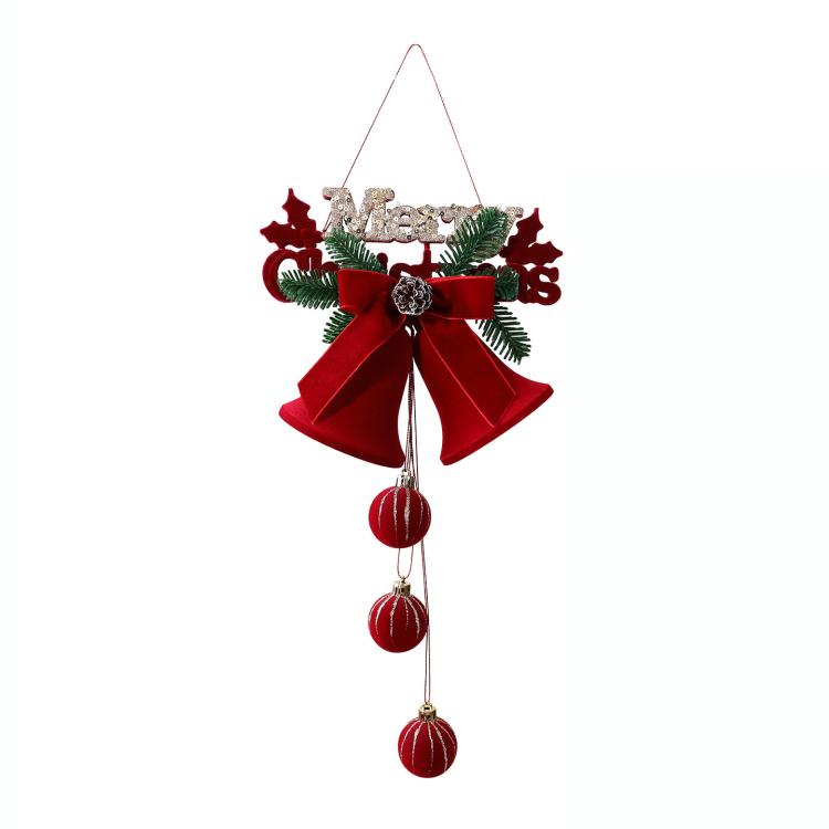 Christmas Flocking Decorations Window Hanging Accessories