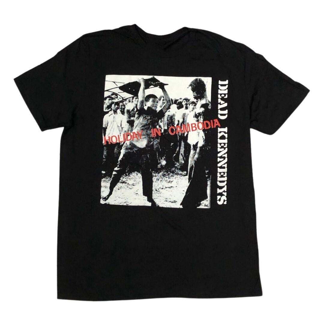 DEAD KENNEDYS Short Sleeve T-Shirt Holiday In Cambodia S разноцветный