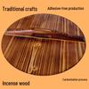 UOSO Handmade Solid Fir Wood Old-Style Carbonized Pot Lid