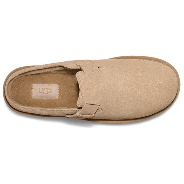 UGG Campout Comfortable Fashion Casual Anti-Rubbing Open-Toe Slippers Unisex Slippers Beige 1170810-MDSD