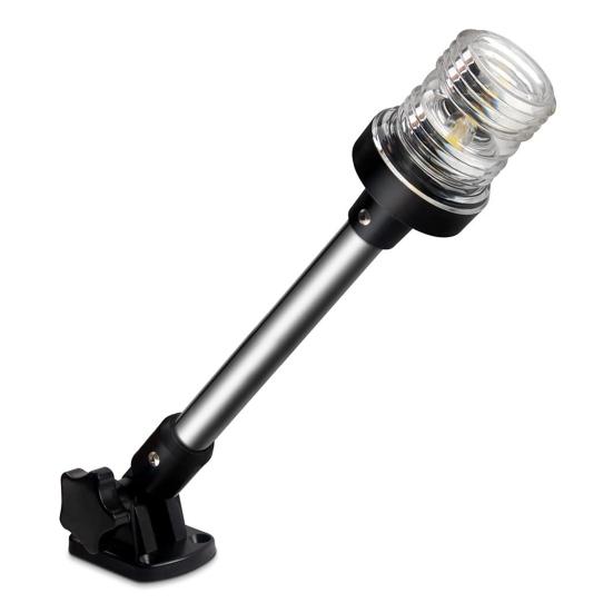 LED Hvězdicové světlo Vodotěsné IP67 Bílé Sklopné Zadní Navigační světlo pro Loď Běhové světlo pro Pontonové Rybářské Basové Jonovy Lodě