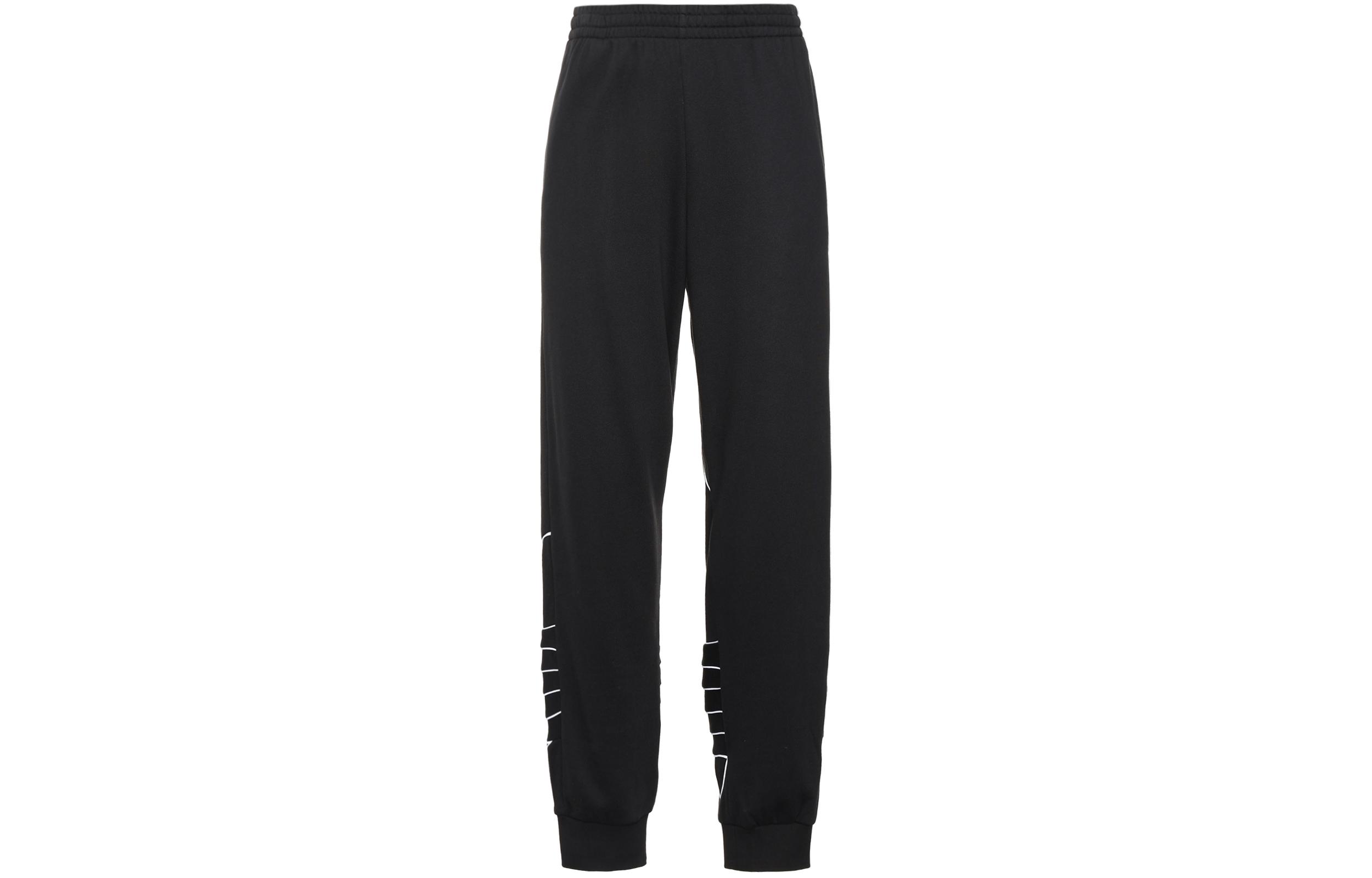 Adidas Originals Knitted Sweatpants Men s Black Moderate Cuffed Pants GF0223 M